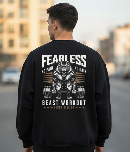 Dominating Tiger Oversized Sweatshirt