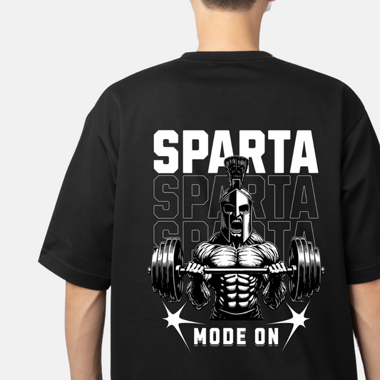 "Fight Like a Spartan: Legendary Warrior Oversized Tee"