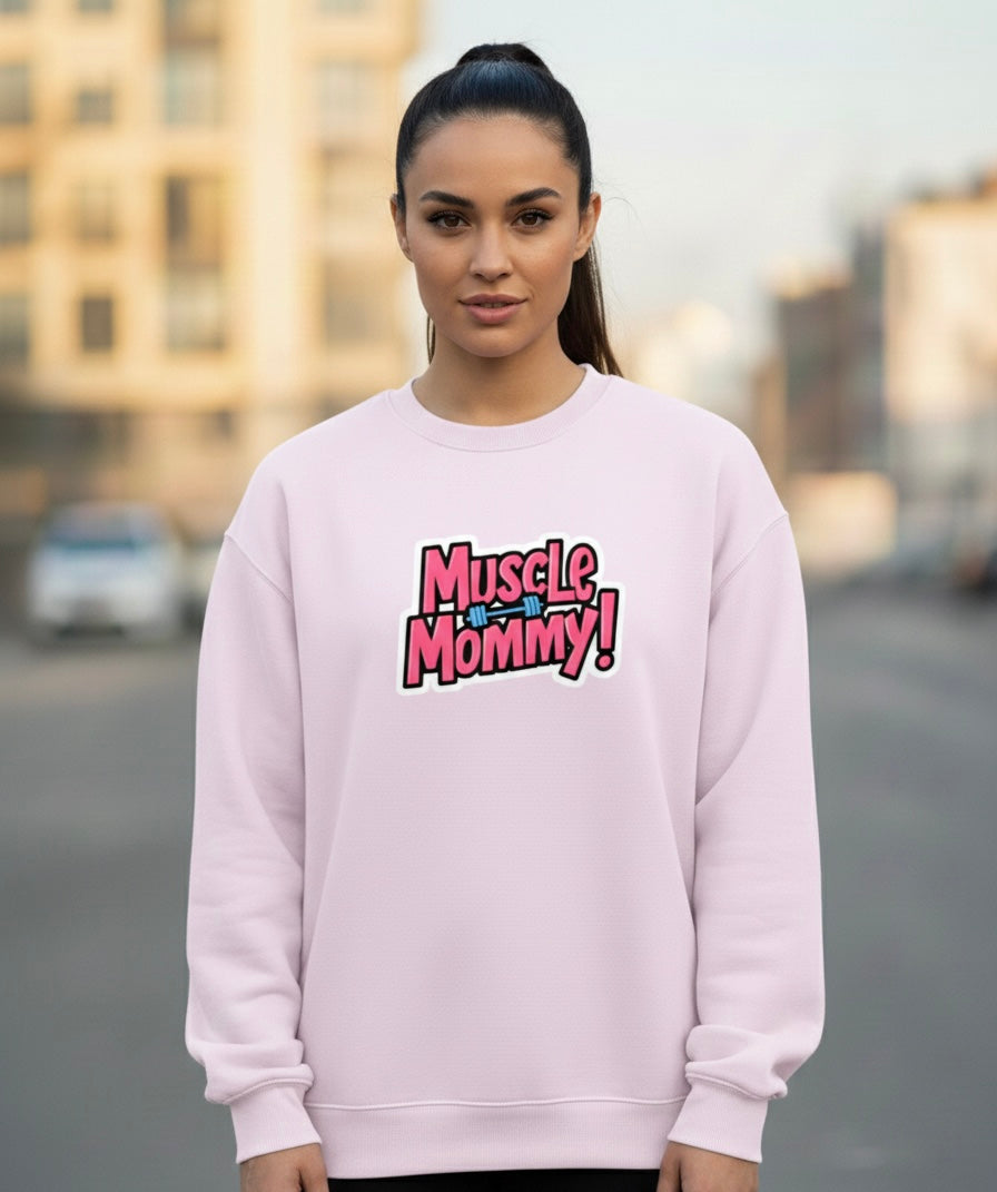 Muscle Mommy Oversized Sweatshirt