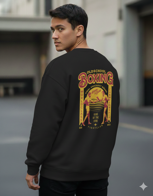 "Ring Dominance-Oversized Sweatshirt"