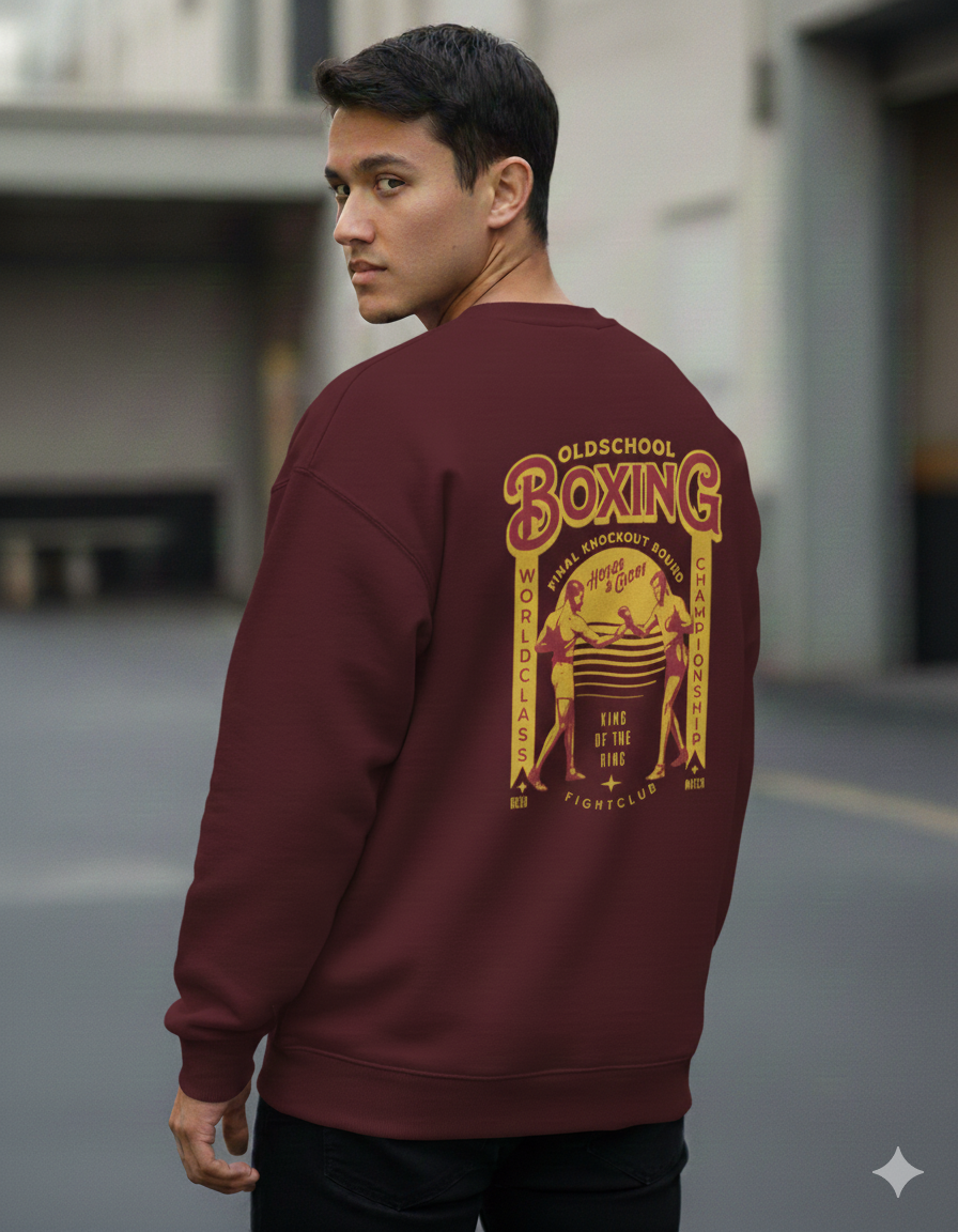 "Ring Dominance-Oversized Sweatshirt"